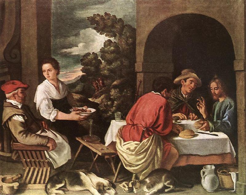 ORRENTE, Pedro The Supper at Emmaus ag oil painting picture